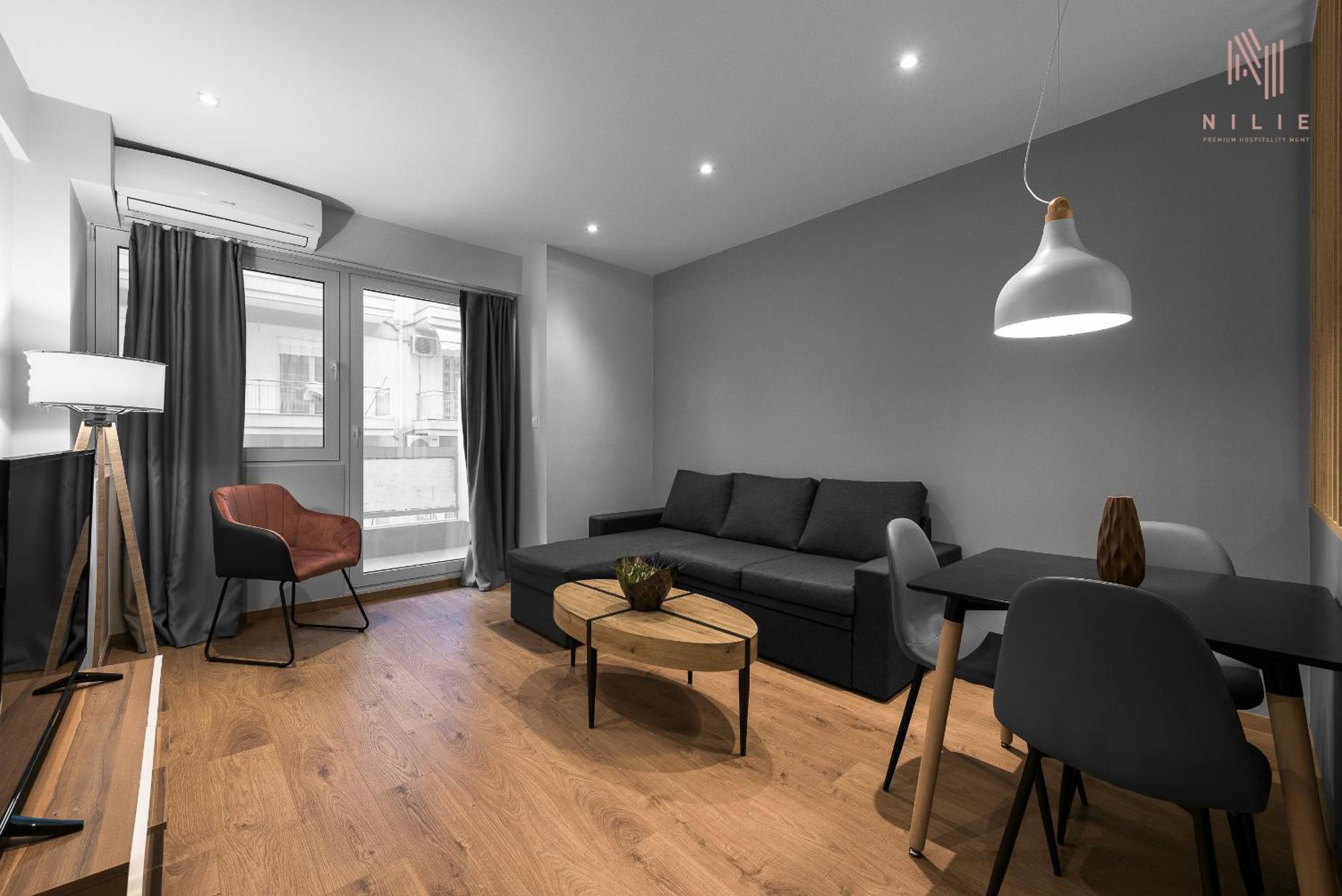 Ferienwohnung Big Apple, Nilie Hospitality Mgmt Thessaloniki Exterior foto
