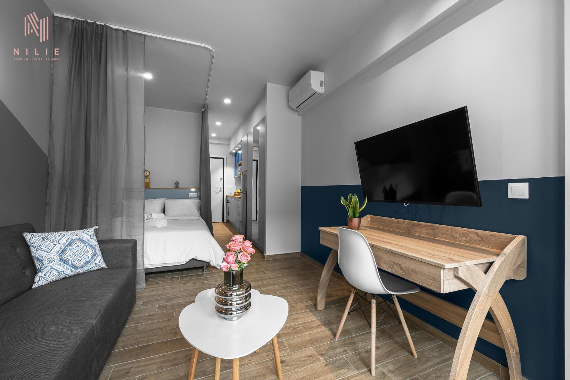 Ferienwohnung Big Apple, Nilie Hospitality Mgmt Thessaloniki Exterior foto
